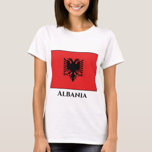Camiseta Bandeira da Albânia