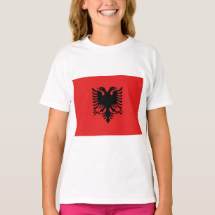 Camiseta Bandeira da Albânia