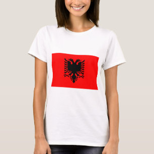 Camiseta Bandeira da Albânia