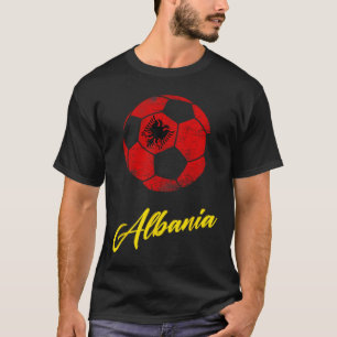 Camiseta Bandeira da Albânia,Seleção Albanesa de Futebol,Ba