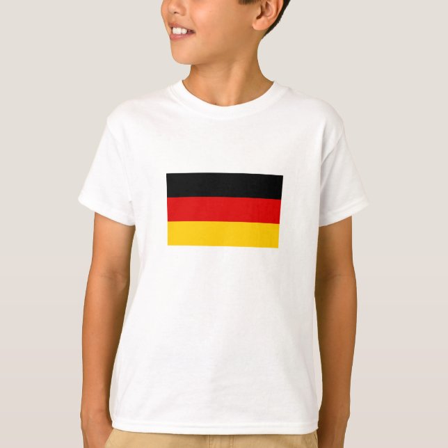 Camiseta Bandeira da Alemanha (Frente)