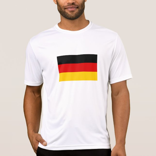 Camiseta Bandeira da Alemanha (Frente)