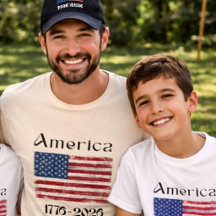 Bandeira da América de 1776 a 2026 Aniversário de 