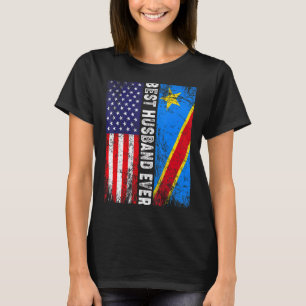 Camiseta Bandeira da América Latina Congo Melhor Marido