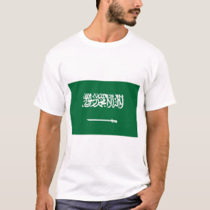 Camiseta Bandeira da Arábia Saudita