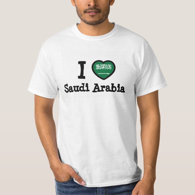 Camiseta Bandeira da Arábia Saudita (Frente)
