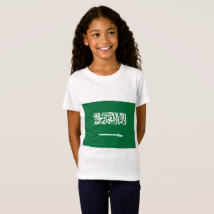 Camiseta bandeira da Arábia Saudita
