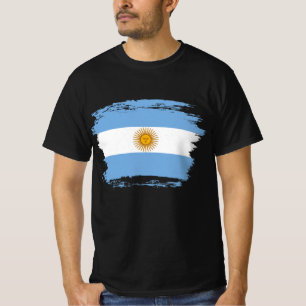 Camiseta Bandeira da Argentina