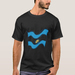 Camiseta Bandeira da Argentina