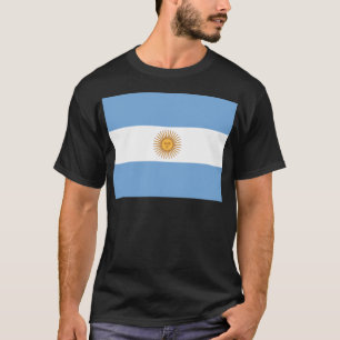 Camiseta Bandeira da Argentina