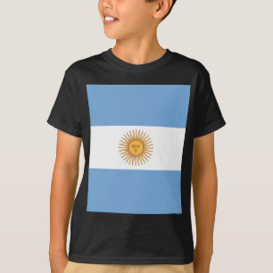 Camiseta Bandeira da Argentina