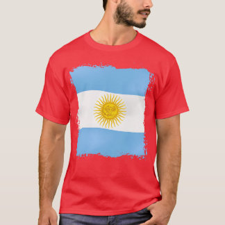 Camiseta Bandeira da Argentina 1