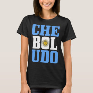 Camiseta Bandeira da Argentina Boludo Orgulho das Raízes