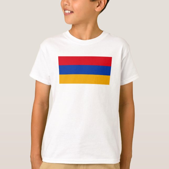 Camiseta Bandeira da Armênia (Frente)