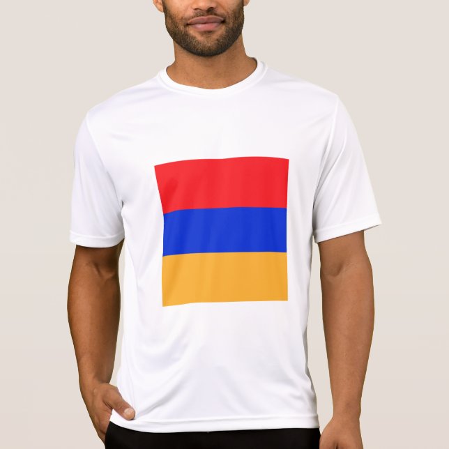 Camiseta Bandeira da Armênia (Frente)