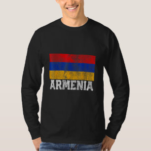 Camiseta Bandeira da Armênia Armênia Orgulho Nacional Raíze