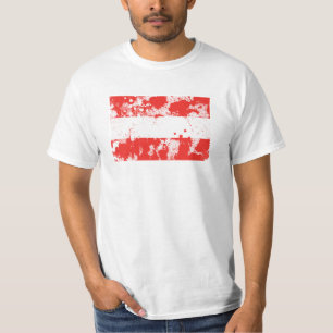 Camiseta Bandeira da Áustria