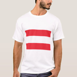 Camiseta Bandeira da Áustria