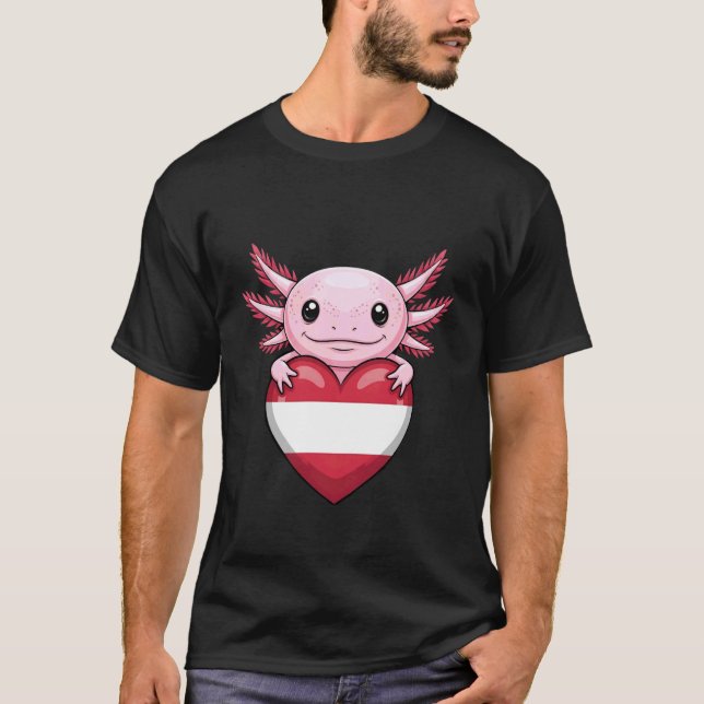 Camiseta Bandeira da Áustria Orgulho Austríaco (Frente)