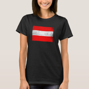 Camiseta Bandeira da Áustria, País da Áustria,