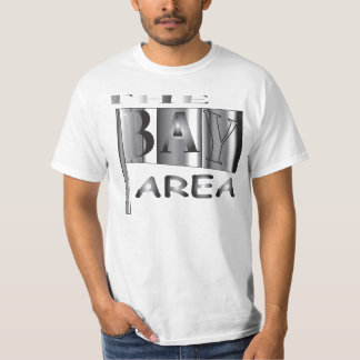 Camiseta BANDEIRA da BAÍA (Oakland do leste Oakland norte,