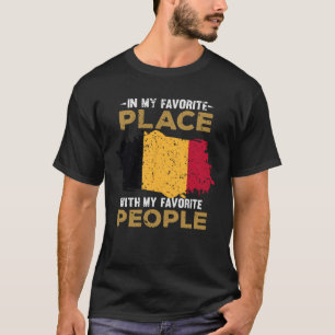 Camiseta Bandeira da Bélgica