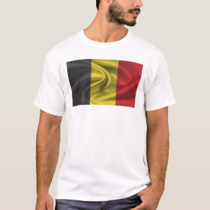 Camiseta Bandeira Da Bélgica
