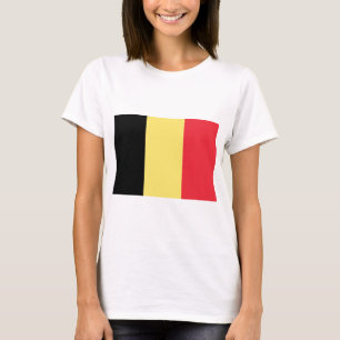 Camiseta Bandeira da Bélgica