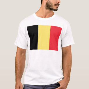 Camiseta Bandeira da Bélgica