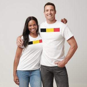 Camiseta Bandeira da Bélgica
