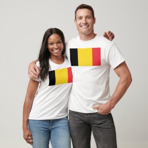 Camiseta Bandeira da Bélgica