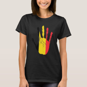 Camiseta Bandeira da Bélgica que entrega esporte orgulhoso