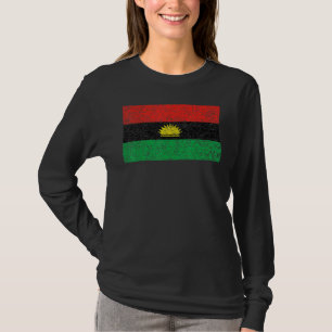 Camiseta Bandeira Da Biafra Da Pessoas Igbo