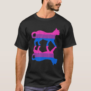 Camiseta Bandeira da Bissexualidade Orgulho Bi Lgbt Pet Ani