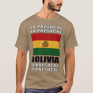 Camiseta Bandeira da Bolívia