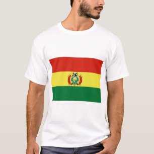 Camiseta Bandeira da Bolívia