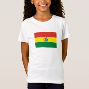 Camiseta Bandeira da Bolívia Patriótica