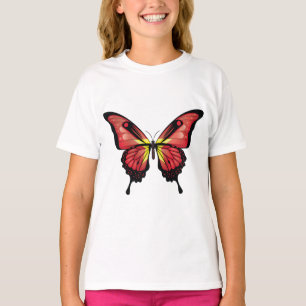 Camiseta Bandeira da Borboleta Rabo de Andorinha do Vietnã