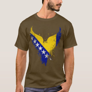 Camiseta Bandeira da Bósnia