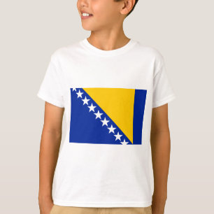 Camiseta Bandeira da Bósnia e Herzegovina
