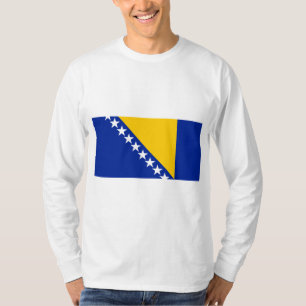 Camiseta Bandeira da Bósnia e Herzegovina