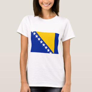 Camiseta Bandeira da Bósnia e Herzegovina