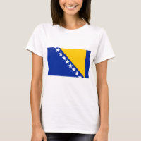 Bandeira da Bósnia e Herzegovina Estampa Total