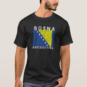 Camiseta Bandeira da Bósnia e Herzegovina usada para buscar