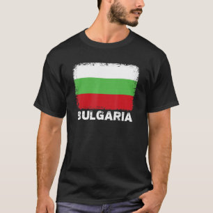 Camiseta Bandeira da Bulgária apoia Pessoas búlgaras