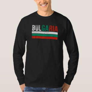 Camiseta Bandeira da Bulgária Homens Mulheres Crianças Búlg