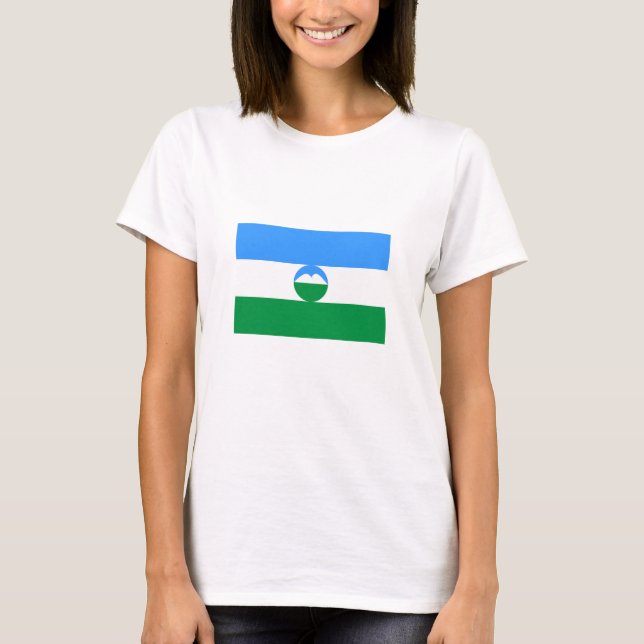 Camiseta Bandeira da Cabárdia-Balcária (Frente)