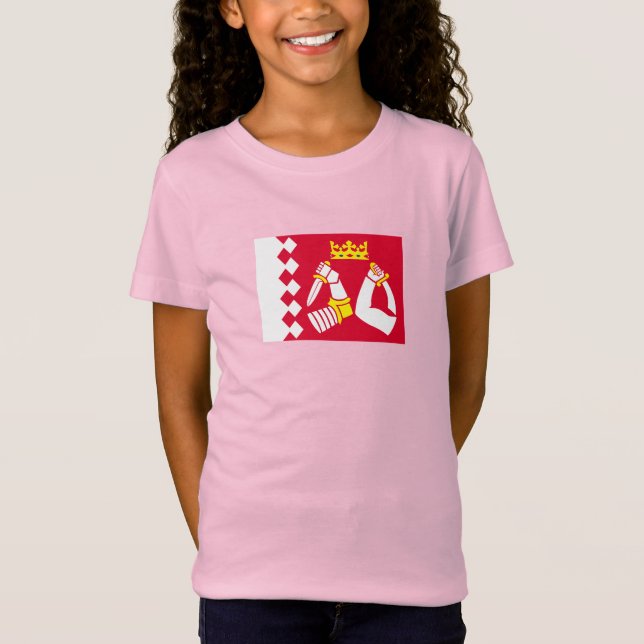 Camiseta Bandeira da Carélia do Norte (Frente)