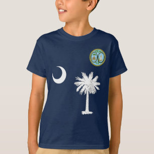 Camiseta bandeira da Carolina do Sul