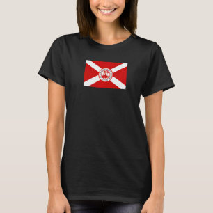 Camiseta Bandeira da Cidade de Cooper na Flórida
